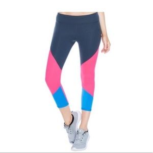 Lorna Jane Sporty Splice Leggings | Sz S